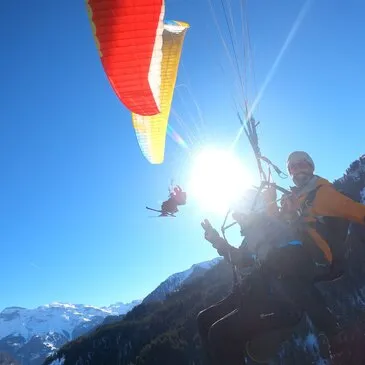 Baptême en Parapente à Samoëns - Vallée du Giffre