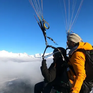 Baptême en Parapente à Samoëns - Vallée du Giffre