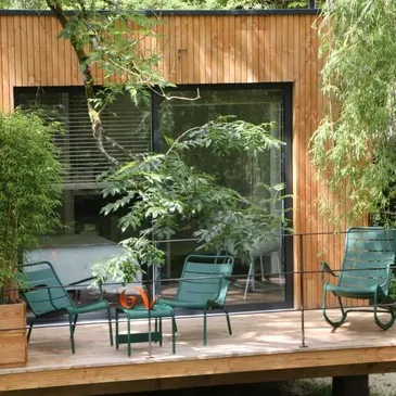 Nuit en Cabane sur Pilotis & Spa près de Dijon