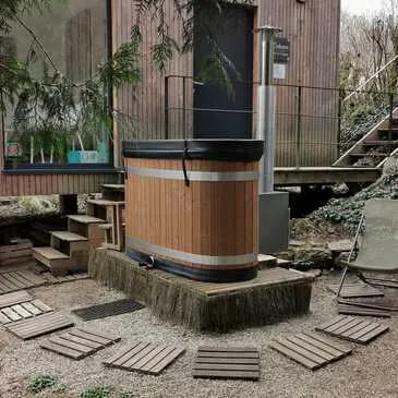 Nuit en Cabane sur Pilotis & Spa près de Dijon