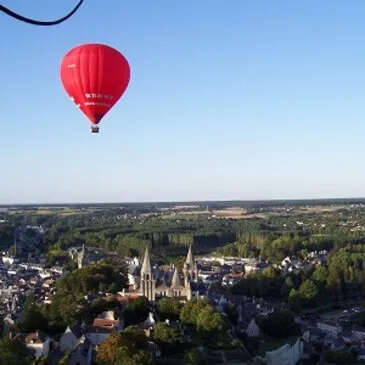 Vol en Montgolfière - Survol de Loches