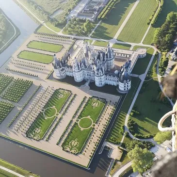 Vol en Montgolfière - Le Château de Chambord