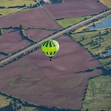 Vol en Montgolfière à l'Amphithéatre de Grand