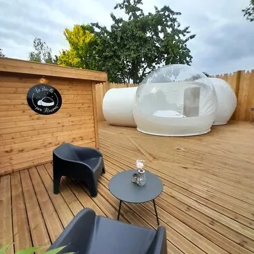 Nuit en Bulle avec Jacuzzi Privatif près de Caen