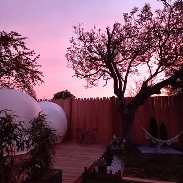 Nuit en Bulle avec Jacuzzi Privatif près de Caen