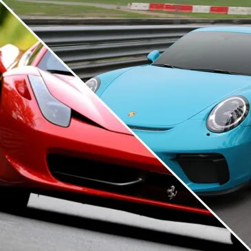 Pilotage Duo Porsche Ferrari - Circuit d'Alès