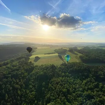 Vol en Montgolfière près de Charleroi - Lacs de l'Eau d'Heure