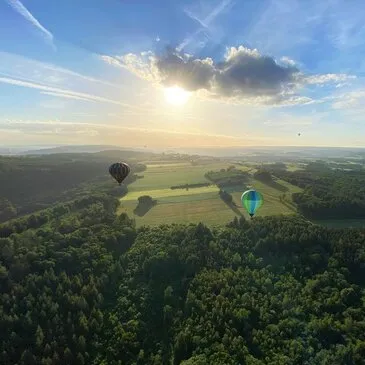 Vol en Montgolfière à Bouillon - Survol des Ardennes Belges