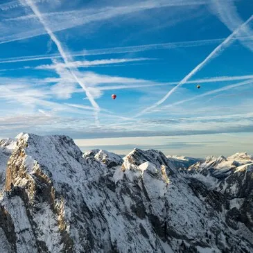 Vol en Montgolfière - Portes du Soleil et Mont-Blanc
