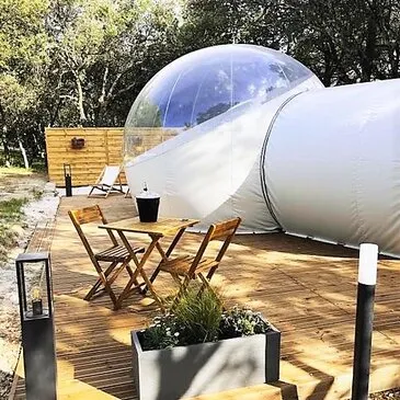 Nuit en Bulle près d'Avignon