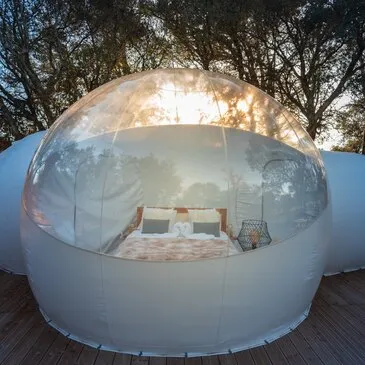 Nuit en Bulle près d'Avignon