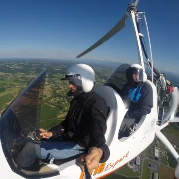 Baptême en ULM Pendulaire près de Pau