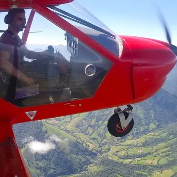 Baptême en ULM Pendulaire près de Pau