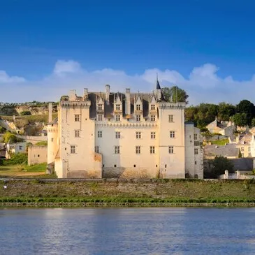Vol en Montgolfière à Chinon - Survol de la Forteresse Royale
