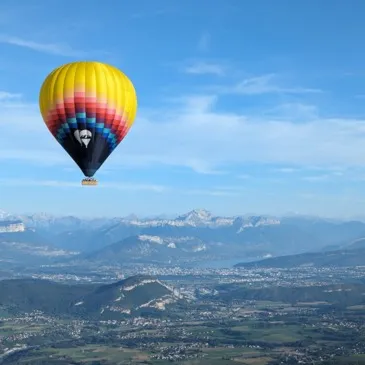 Vol en Montgolfière - Entre Aravis et Mont-Blanc