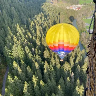 Vol en Montgolfière - Entre Aravis et Mont-Blanc