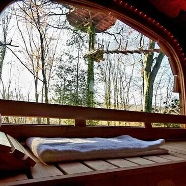 Cabane dans les Arbres avec Spa près du Touquet