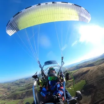Baptême en Paramoteur au cœur du Pays Basque