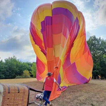 Vol en Montgolfière près de Cahors