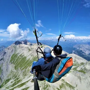 Baptême en Parapente dans le Vercors
