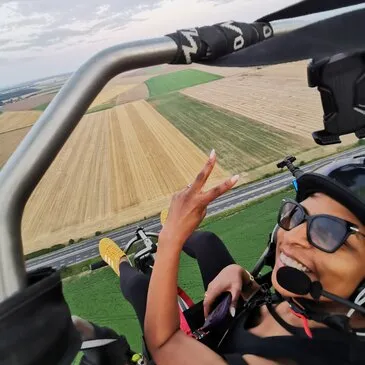 Baptême en Paramoteur près de Chantilly