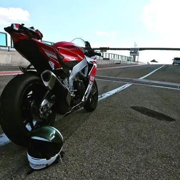 Baptême Sensations Moto Aprilia - Circuit de Mirecourt