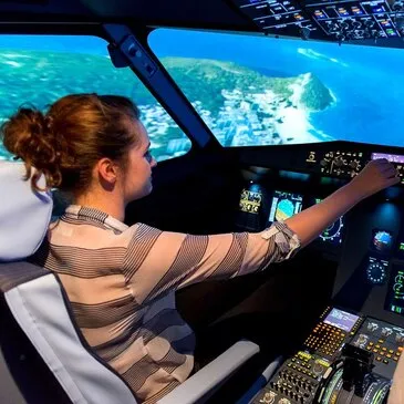 Simulateur de Vol en Avion de Ligne à Annemasse