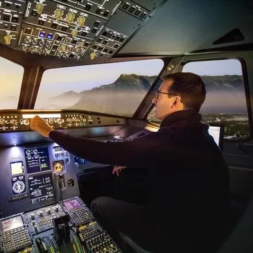 Simulateur de Vol en Avion de Ligne à Annemasse