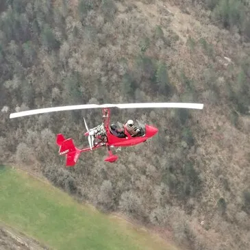 Baptême en ULM Autogire à Figeac