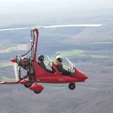Baptême en ULM Autogire à Figeac