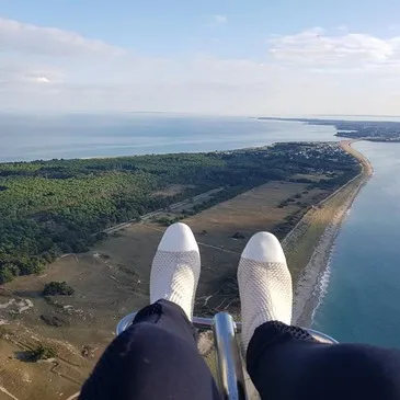 Baptême en Paramoteur à Plouharnel - La Baie de Quiberon