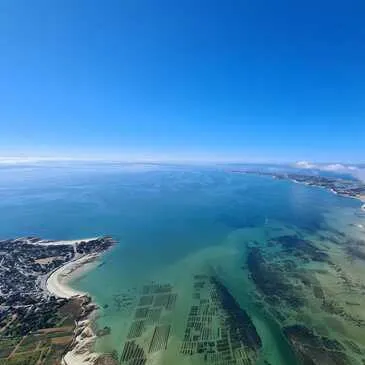 Baptême en Paramoteur à Plouharnel - La Baie de Quiberon