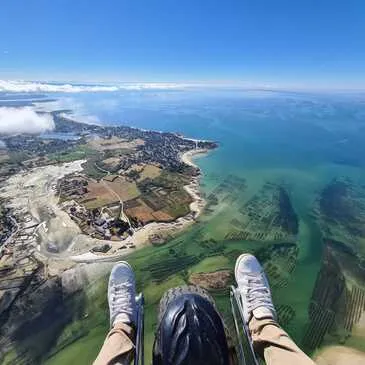 Baptême en Paramoteur à Plouharnel - La Baie de Quiberon