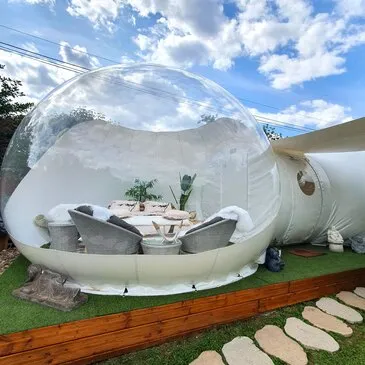 Nuit en Bulle avec Jacuzzi Privatif près de Mont-de-Marsan