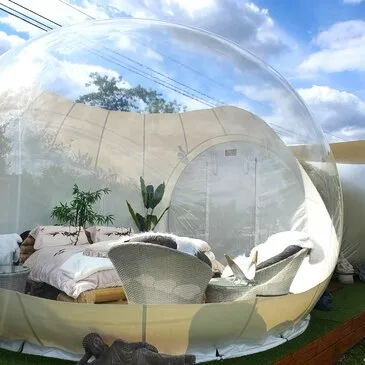 Nuit en Bulle avec Jacuzzi Privatif près de Mont-de-Marsan