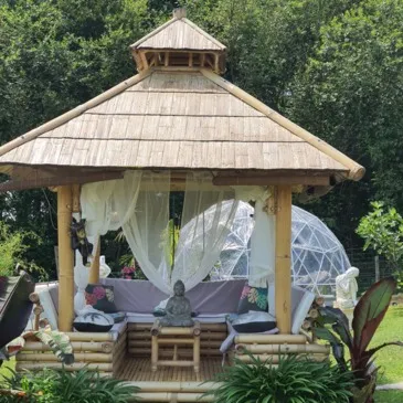 Nuit en Bulle avec Jacuzzi Privatif près de Mont-de-Marsan