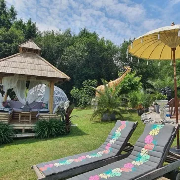 Nuit en Bulle avec Jacuzzi Privatif près de Mont-de-Marsan