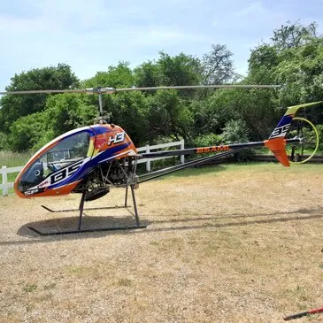 Baptême en Hélicoptère ULM près de Blois - Survol des Châteaux