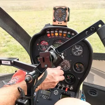 Baptême en Hélicoptère ULM près de Blois - Survol des Châteaux