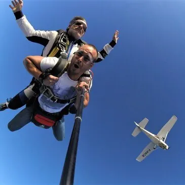 Saut en parachute près de Belfort