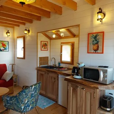 Nuit en Cabane sur Pilotis avec Spa près de Valence