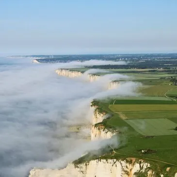 Baptême en ULM Pendulaire - Survol de la Côte d'Albâtre