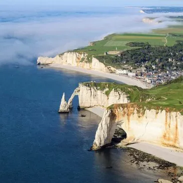 Baptême en ULM Pendulaire - Survol de la Côte d'Albâtre