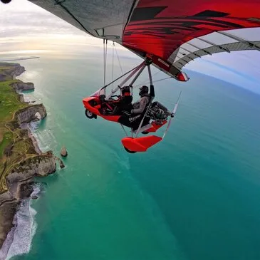 Baptême en ULM Pendulaire - Survol de la Côte d'Albâtre
