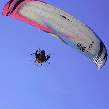 Baptême en Paramoteur près de Bourges - Survol du Berry