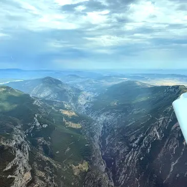 Baptême en Planeur Motorisé dans le Verdon