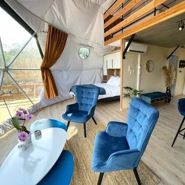 Nuit en Dôme avec Jacuzzi privatif près de Narbonne