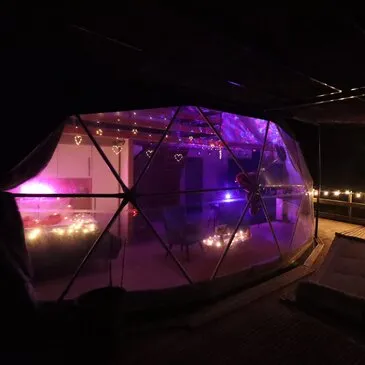 Nuit en Dôme avec Jacuzzi privatif près de Narbonne