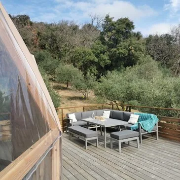 Nuit en Dôme près de Perpignan