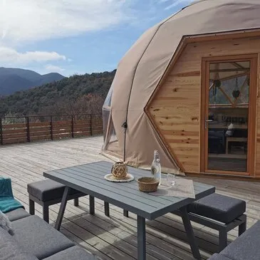 Nuit en Dôme près de Perpignan